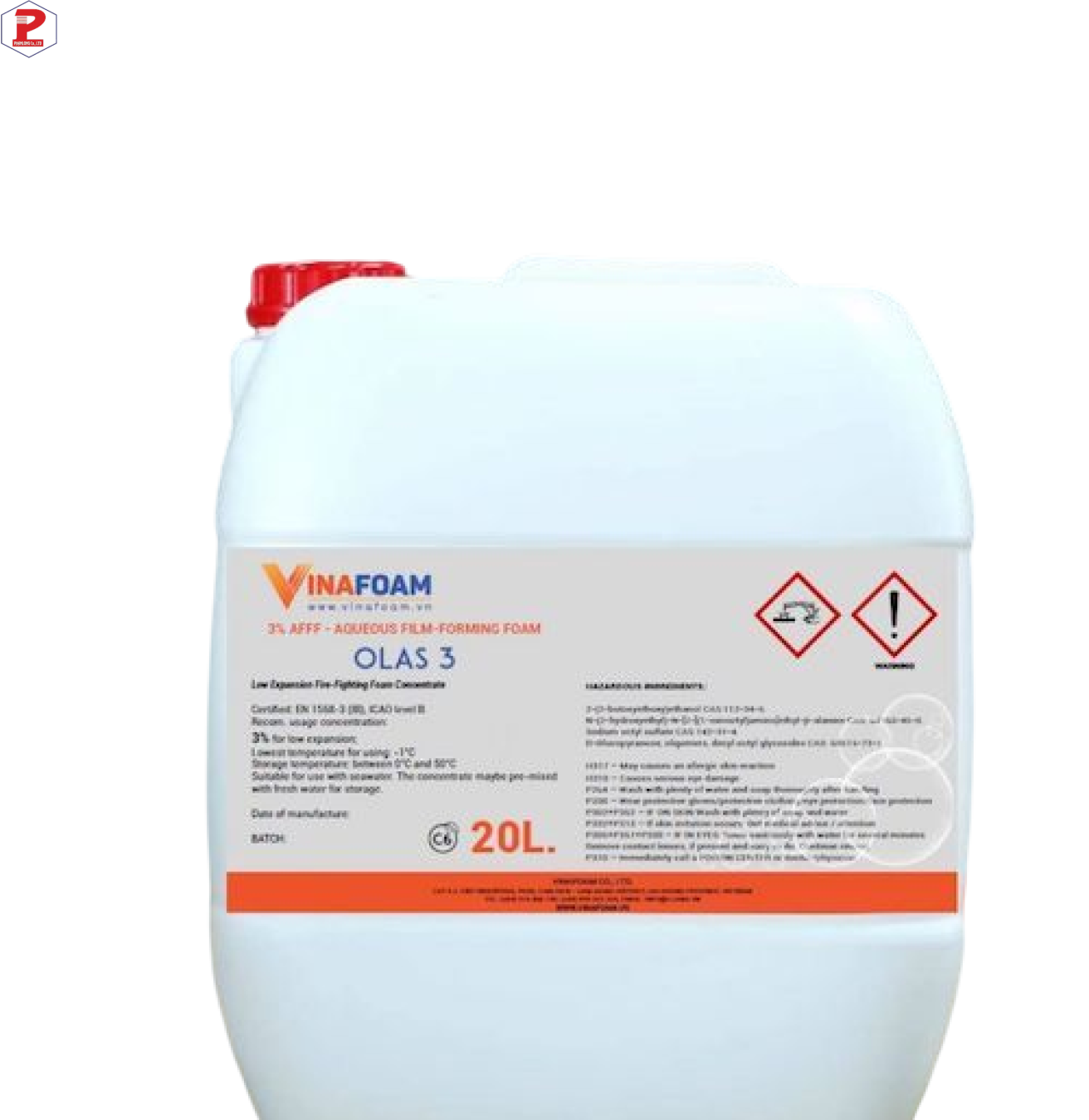 Chất Tạo Bọt Chữa Cháy AFFF 3% OLAS 3 Việt Nam
