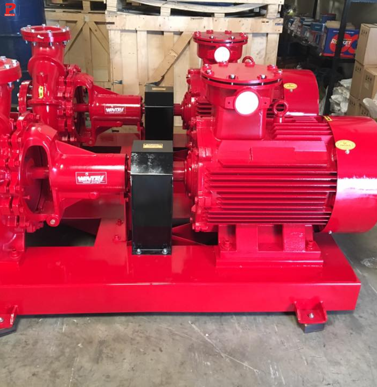 MÁY BƠM ĐIỆN WINDY 160KW 550 M3H, H=80M