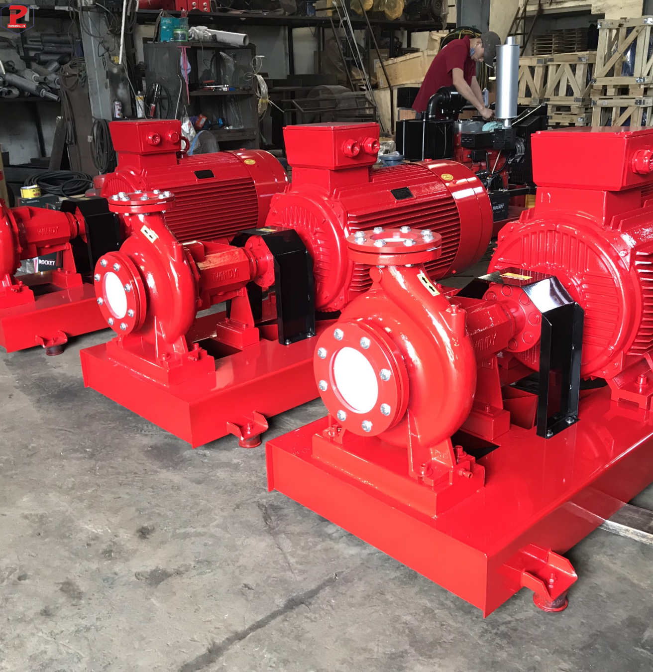 MÁY BƠM ĐIỆN WINDY (KP) 75Kw100HP