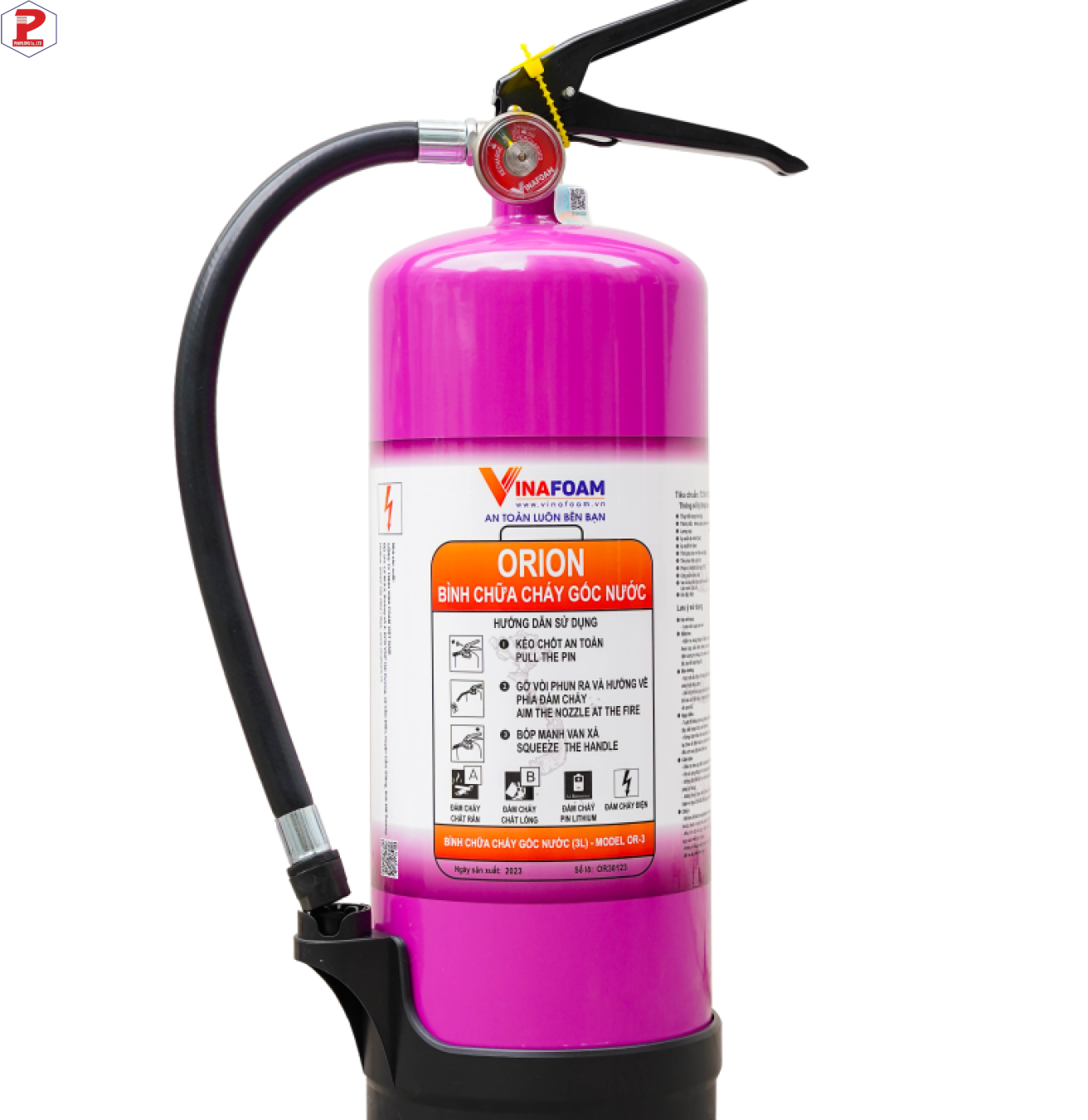 Bình chữa cháy đa năng ORION VINAFOAM 3 lít
