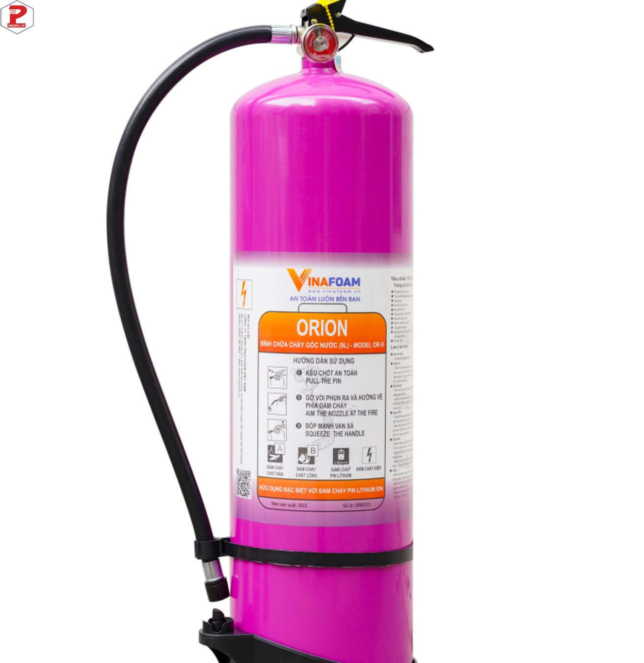 Bình chữa cháy đa năng ORION VINAFOAM 9 lít