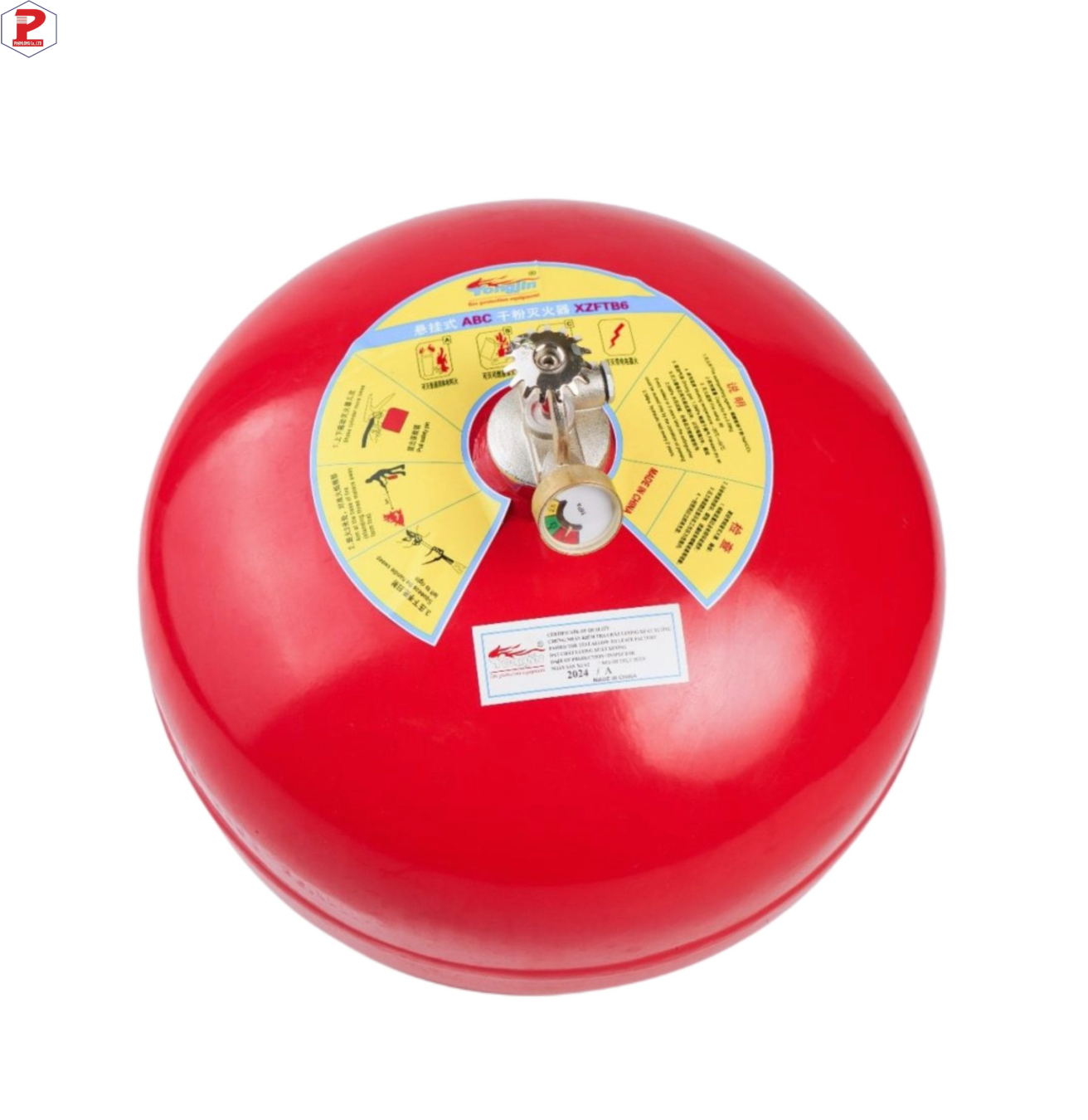 Bình chữa cháy tự động 6kg XZFTB(L)6 (BC/ABC)