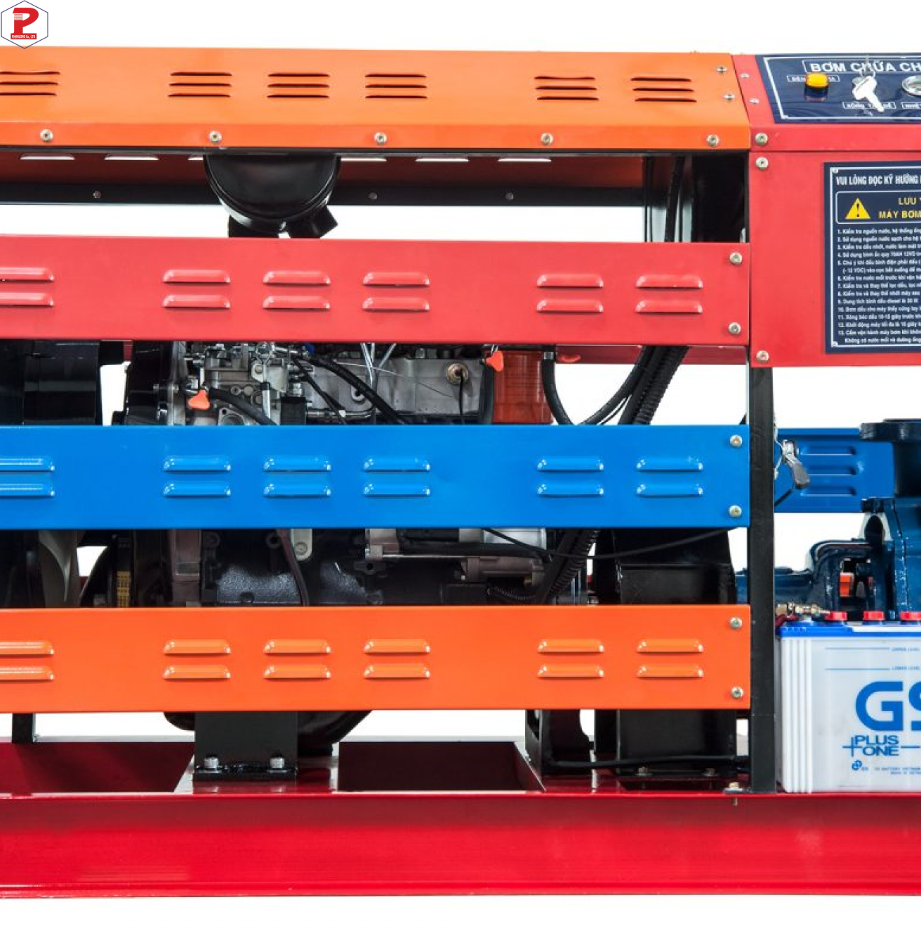 Máy Bơm Chữa Cháy Diesel Hyundai D4BB 40HP-30KW