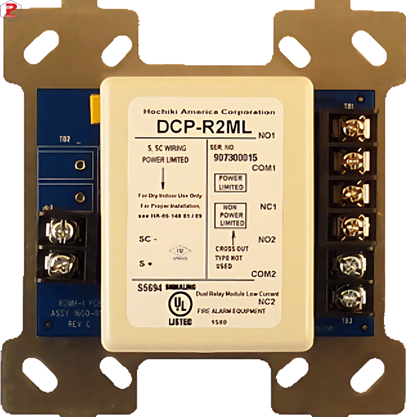 Module Điều Khiển 2 Ngõ Ra Rơ-le Hochiki DCP-R2ML