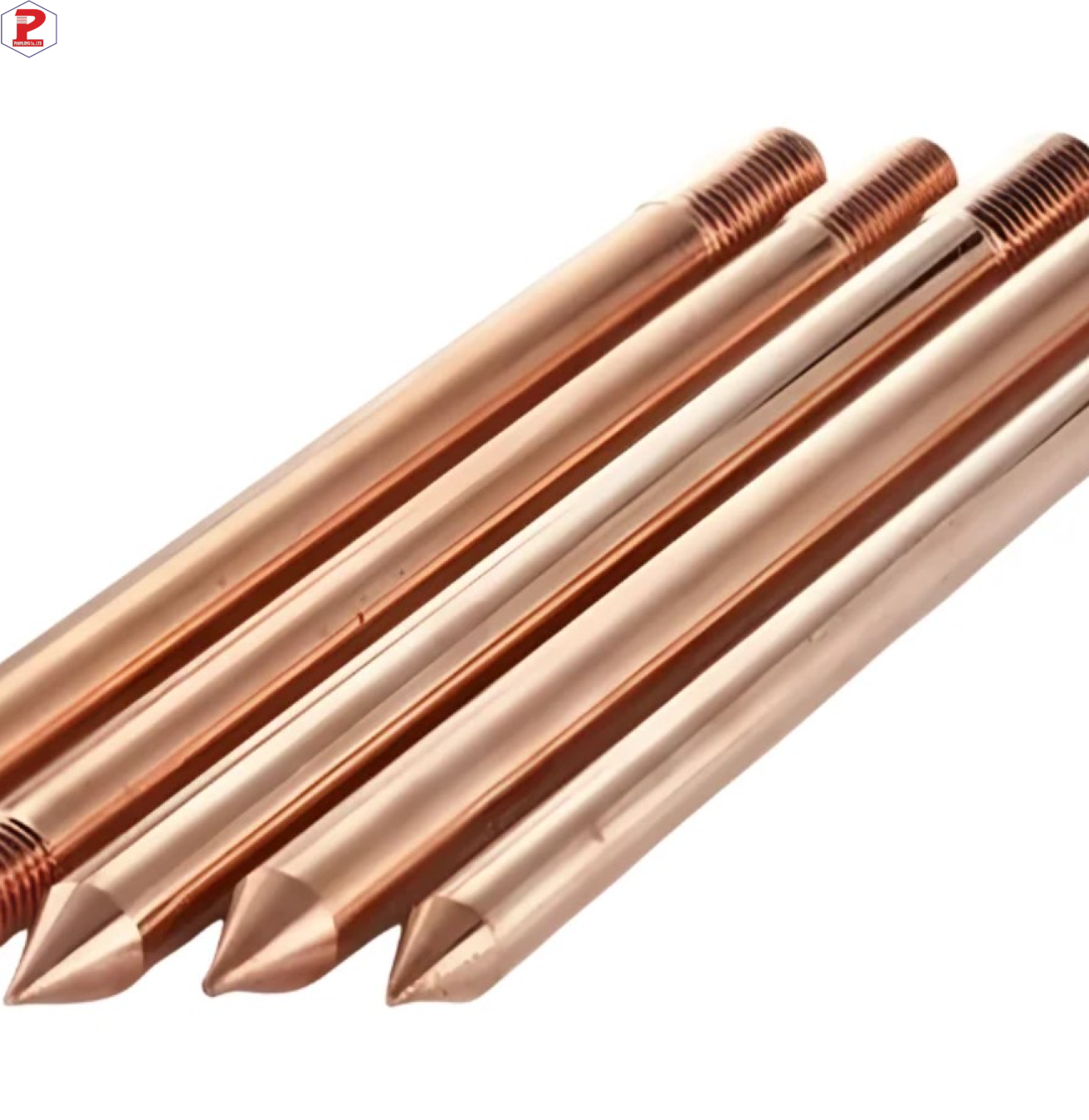 Hệ thống tiếp địa: cọc tiếp địa có size