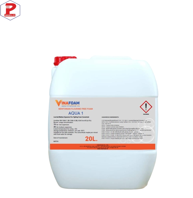 Chất Tạo Bọt Chữa Cháy Không Flo AQUA 1 Việt Nam