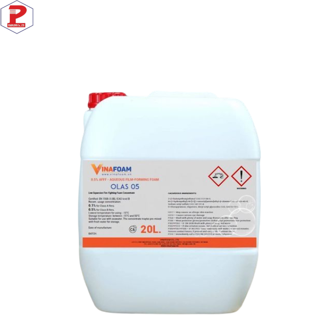 Chất Tạo Bọt Chữa Cháy AFFF 0,5% OLAS 05 Việt Nam
