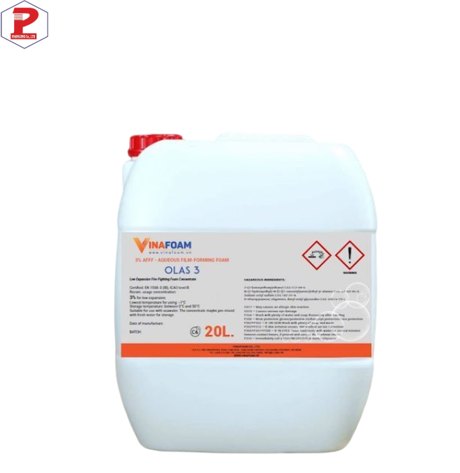 Chất Tạo Bọt Chữa Cháy AFFF 3% OLAS 3 Việt Nam