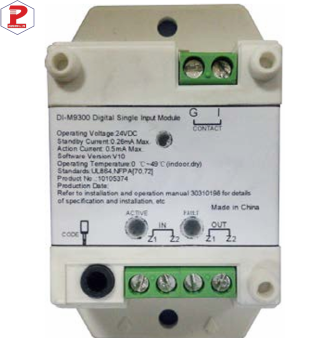 Module Giám Sát Ngõ Vào Không Điện Áp GST DI-M9300( Chuẩn UL)
