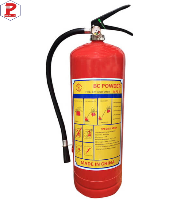 Bình chữa cháy bột BC 8kg MFZ8