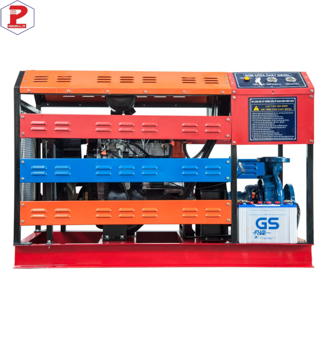 Máy Bơm Chữa Cháy Diesel Hyundai D4BB 40HP-30KW