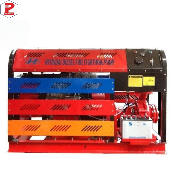 Máy Bơm Dầu Hyundai Diesel 100HP-75KW